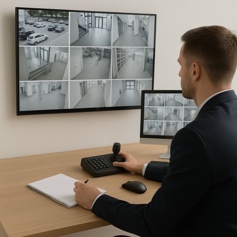 Monitoring wizyjny w firmie
